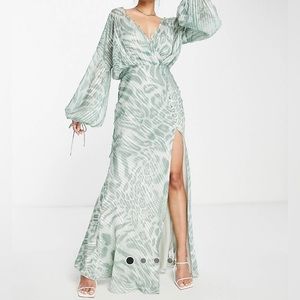 ASOS Design Drape Maxi Dress